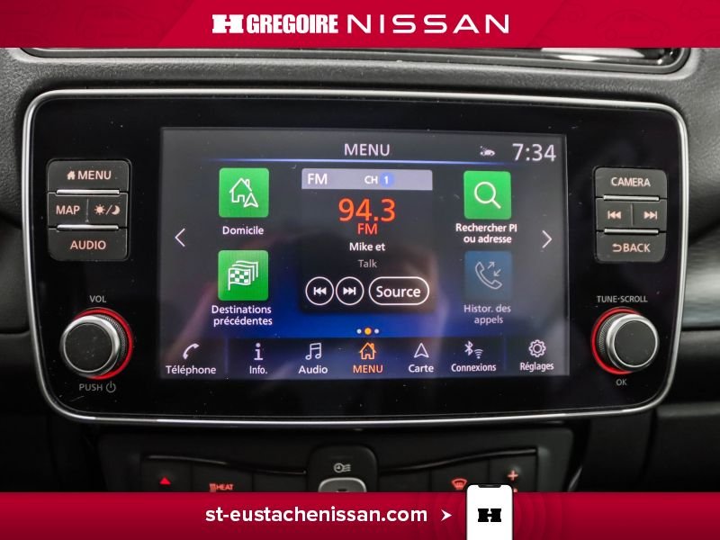 2023 Nissan Leaf Red Saint-Eustache - photo #19