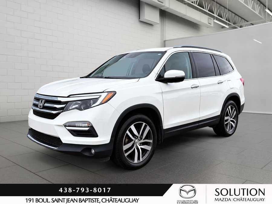 2017 Honda Pilot TOURING White