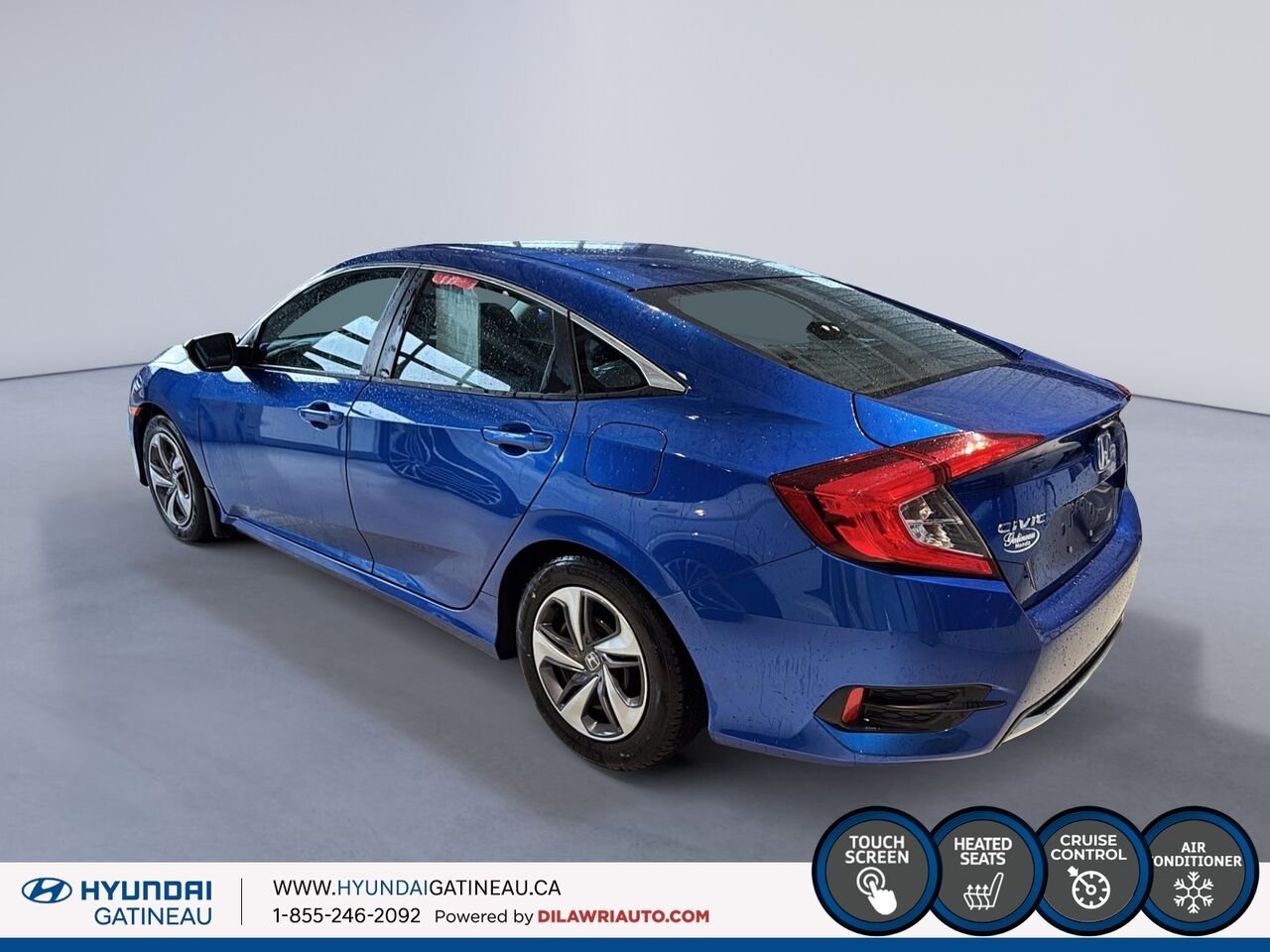 Honda Civic Berline LX CVT 2020 Bleu Ottawa & Gatineau - photo #3