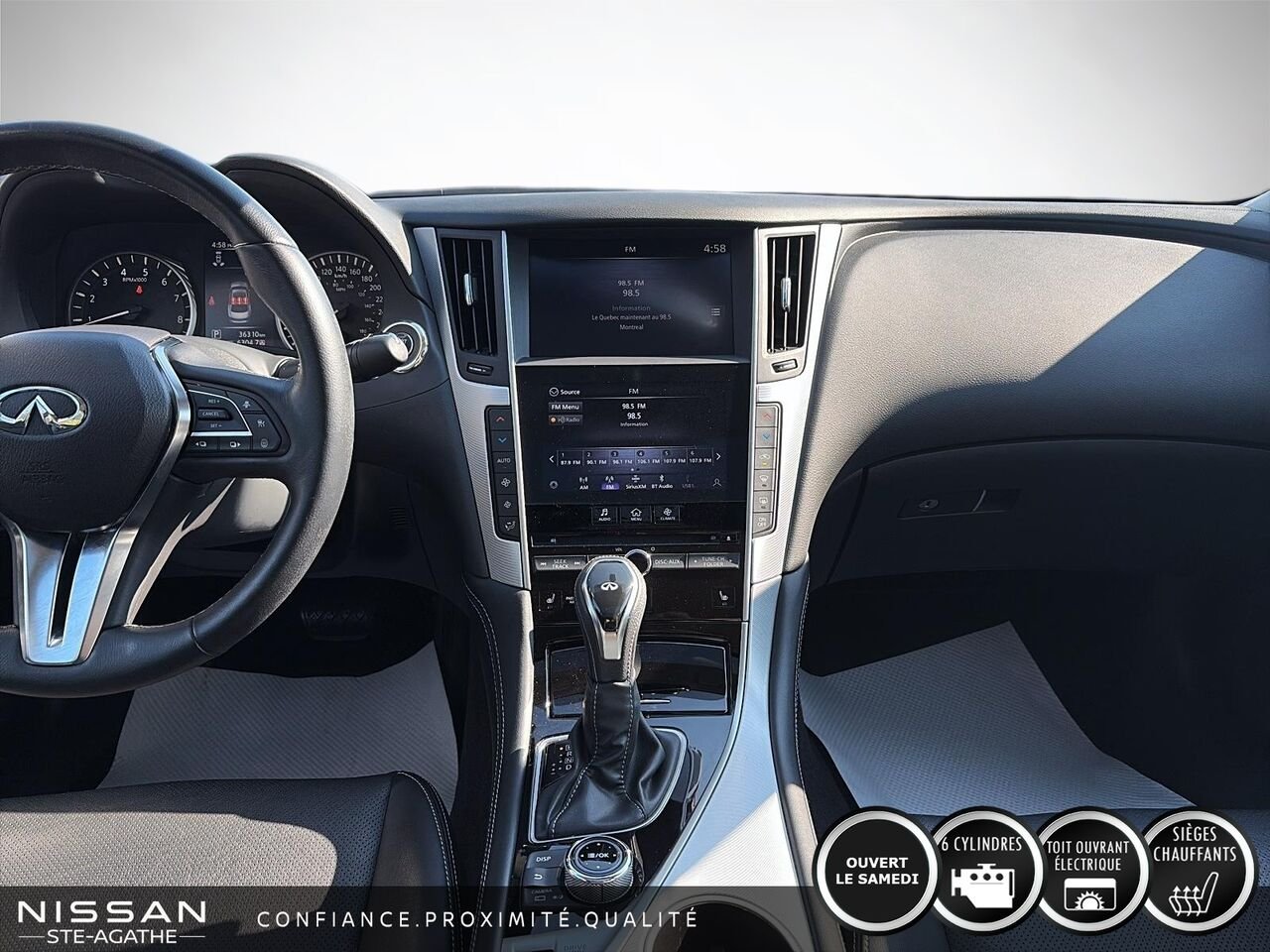 INFINITI Q50 2024 Noir Ste-Agathe des Monts - photo #11