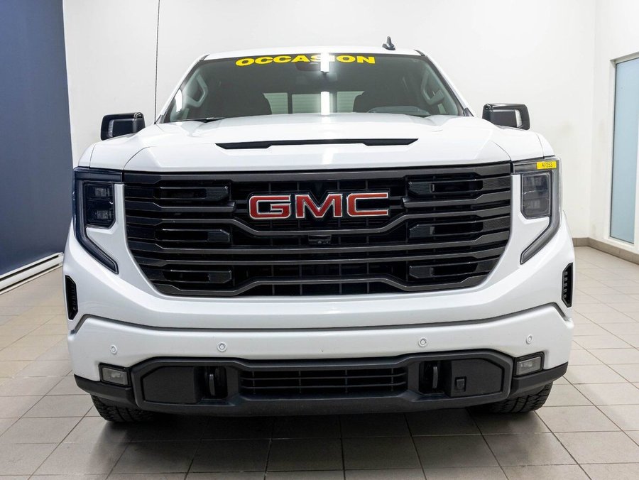 GMC Sierra 1500 ELEVATION CREW 4X4 DIESEL *NAV* SIÈGES CHAUFF BOSE 2024 Blanc