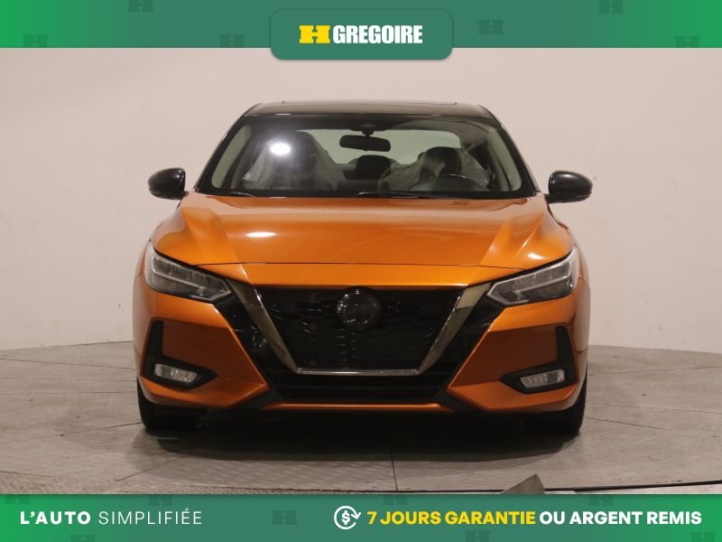 Nissan Sentra SR AUTO AC TOIT MAGS GR ELECT CAM RECUL BLEUTOOTH 2021 Orange