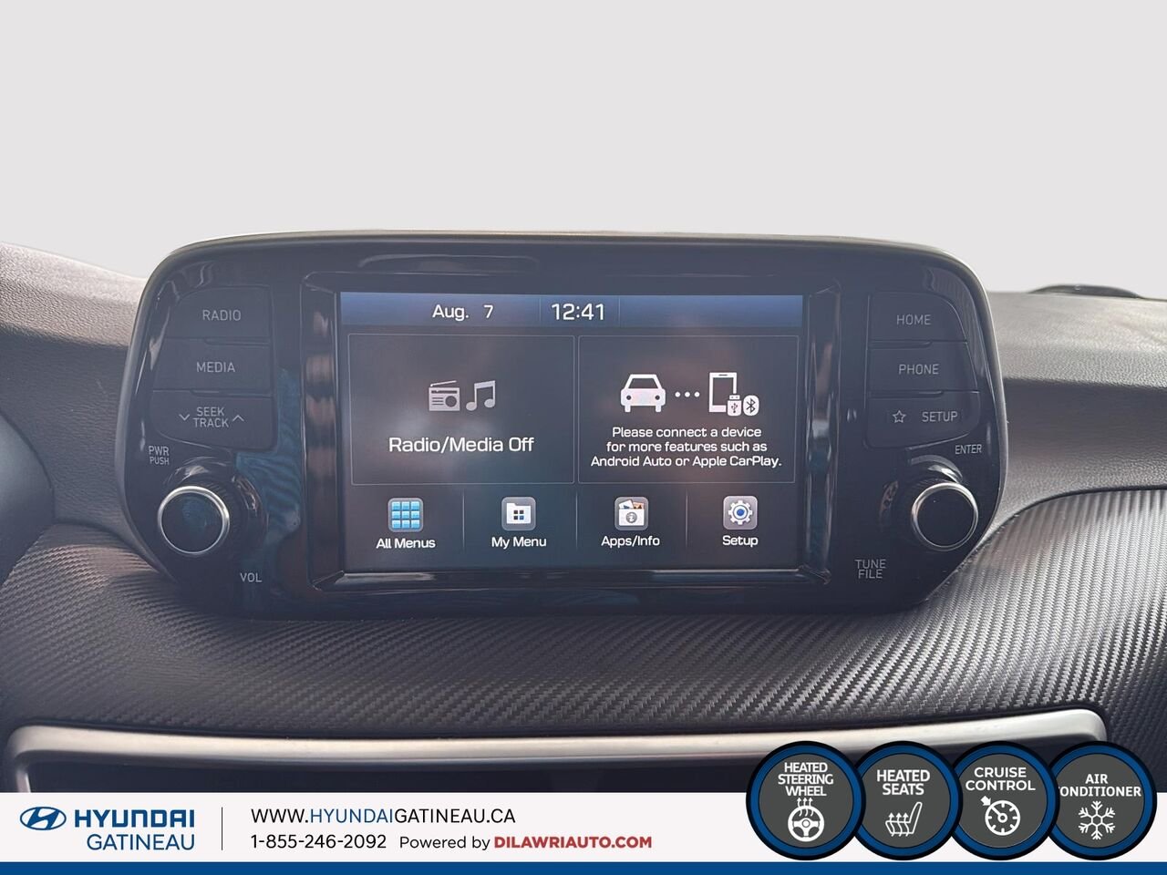 2021 Hyundai Tucson White Gatineau - photo #13