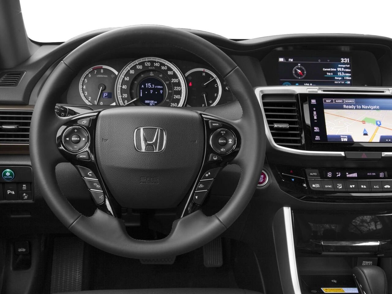 Honda Accord Touring 2017 Gris Gatineau - photo #3