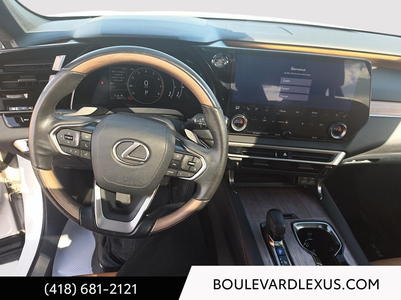 Lexus RX 20093A | RX 350 BA 2023 Blanc Québec - photo #13