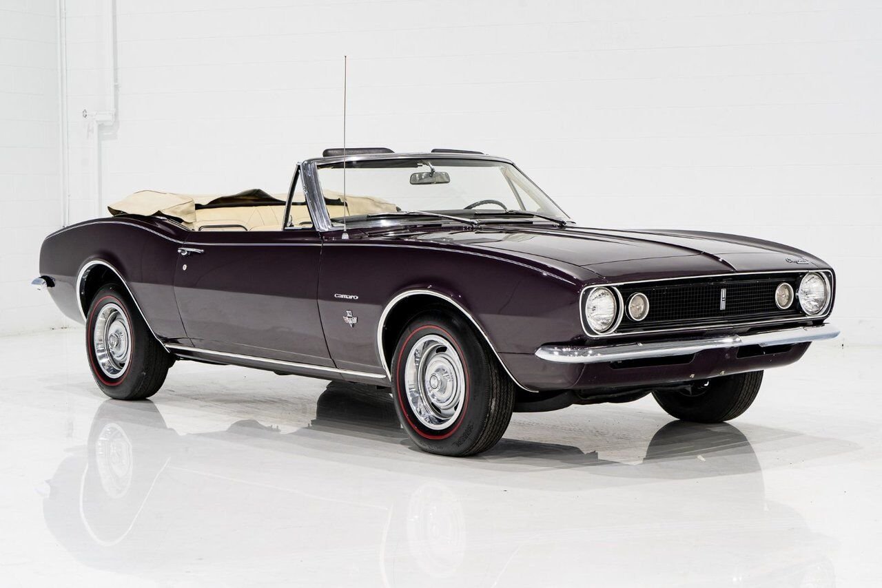 Chevrolet Camaro PRIX EN USD Convertible Beautifully presented from former Restoration 1967 mauve Montréal - photo #46