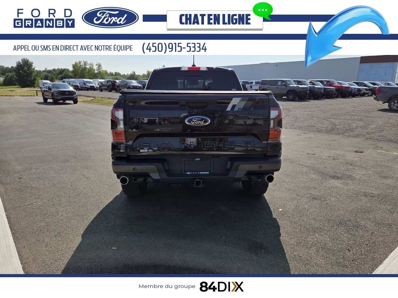 Ford RANGER 2024 Noir Granby - photo #5