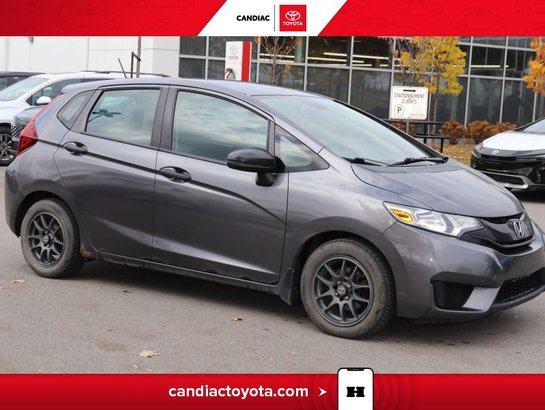 2015 Honda Fit DX MANUELLE - BAS KM Grey