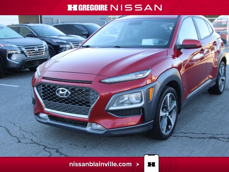 2019 Hyundai Kona Red Blainville - photo #2