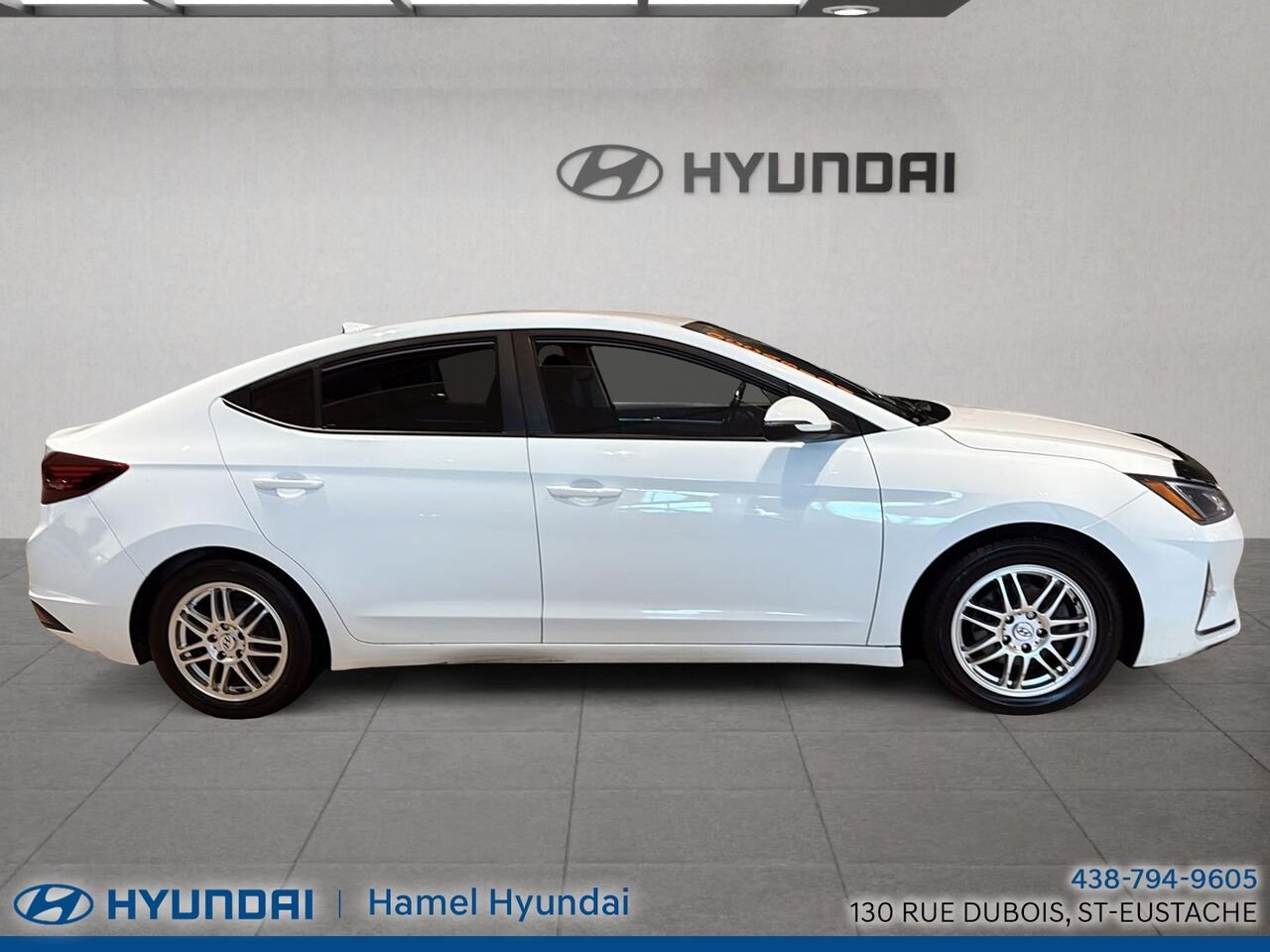 2019 Hyundai Elantra White Saint-Eustache - photo #1