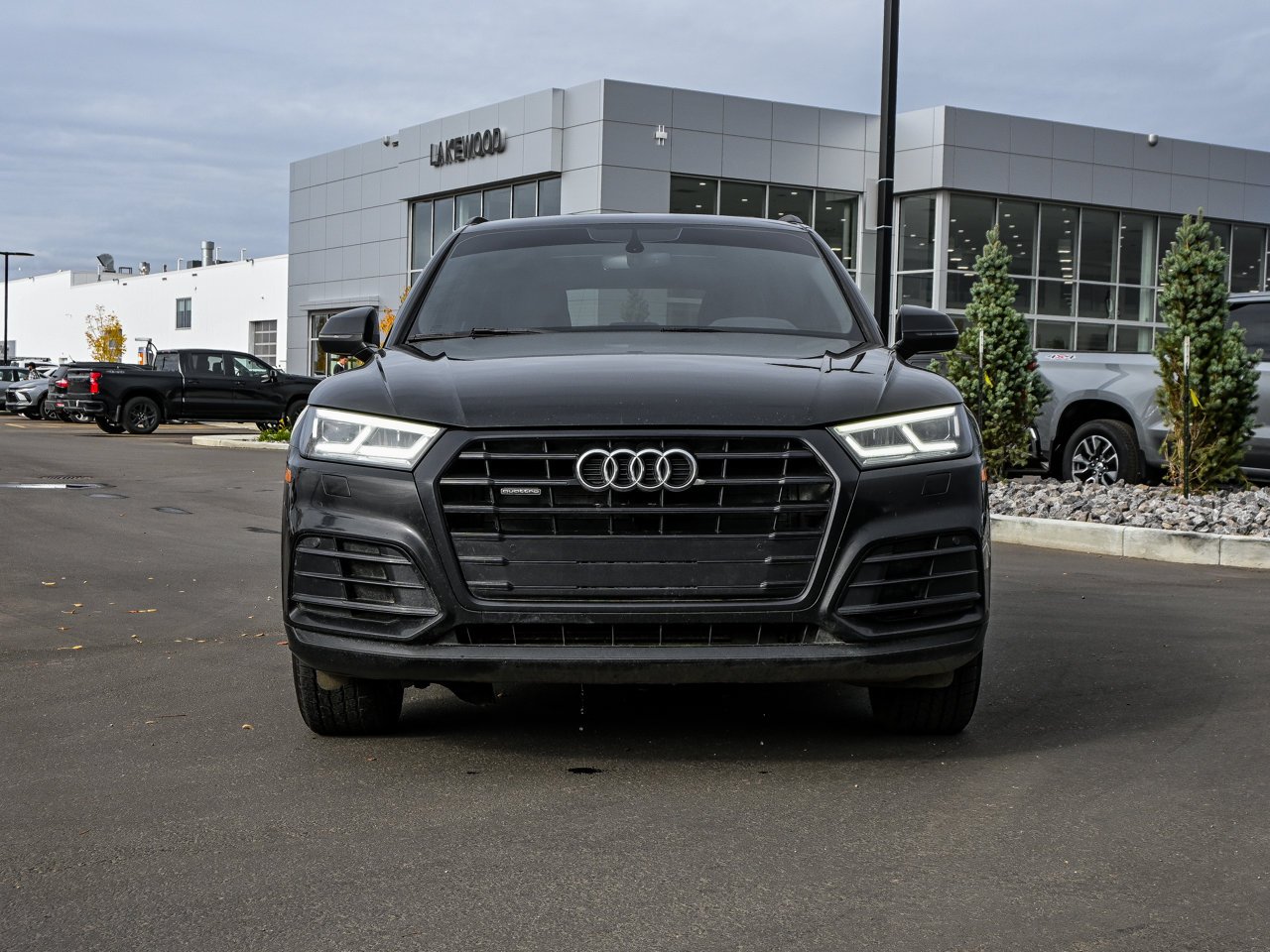 2019 Audi Q5 Progressiv 45 TFSI quattro Black Sherwood Park - photo #2