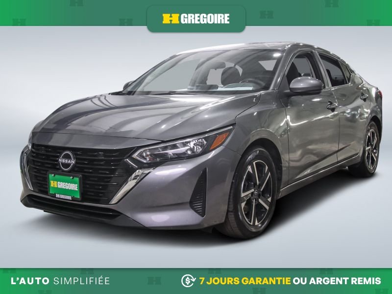 2024 Nissan Sentra SV AUTO A/C MAGS TOIT CAM RECUL BLUETOOTH Grey