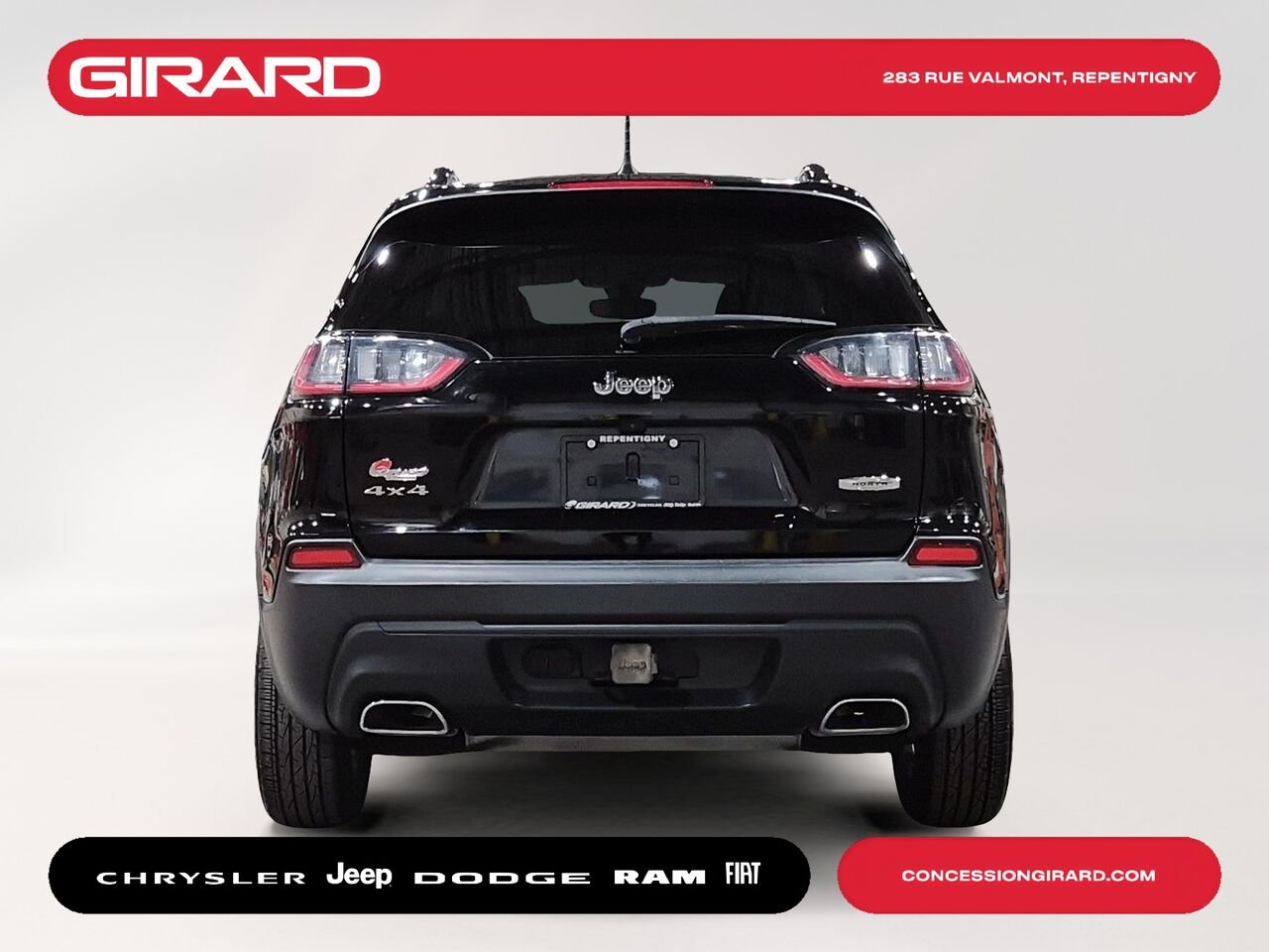 2022 JEEP CHEROKEE Black Repentigny - photo #6