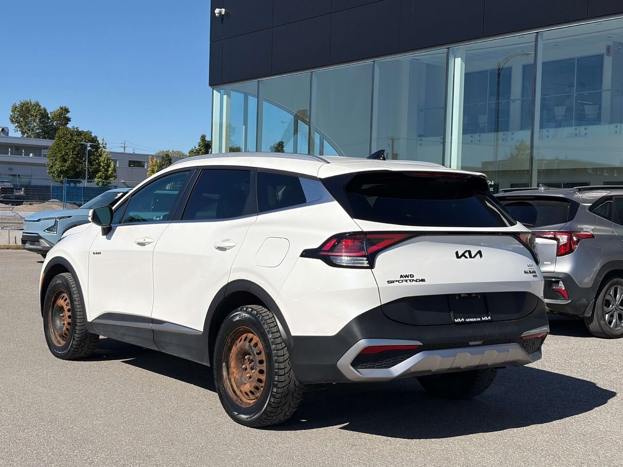Kia Sportage 2023 Blanc Gatineau - photo #3