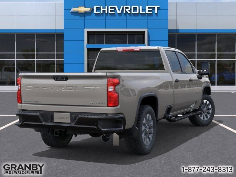 CHEVROLET Silverado 2500HD K2500 HD SILVERADO CREW CAB CUSTOM L/BOX DURAMAX (1CX) 2026 SABLES BLANC