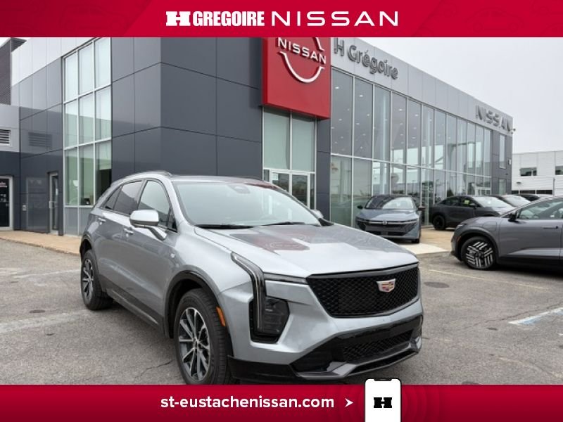 Cadillac XT4 AWD Sport CUIR DEM. A DISTANCE TOIT PANORAMIQUE 2025 Argent