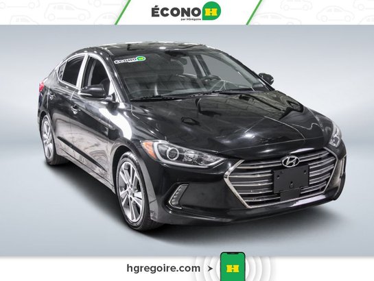 2018 Hyundai Elantra GLS AUTO A/C TOIT CUIR MAGS Black