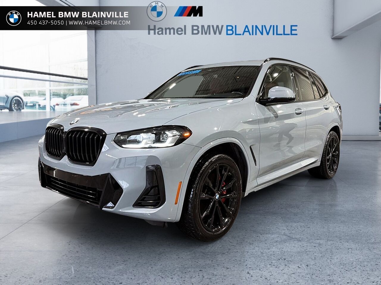 Gray 2024 BMW X3 SUV / Crossover All-Wheel Drive Automatic
