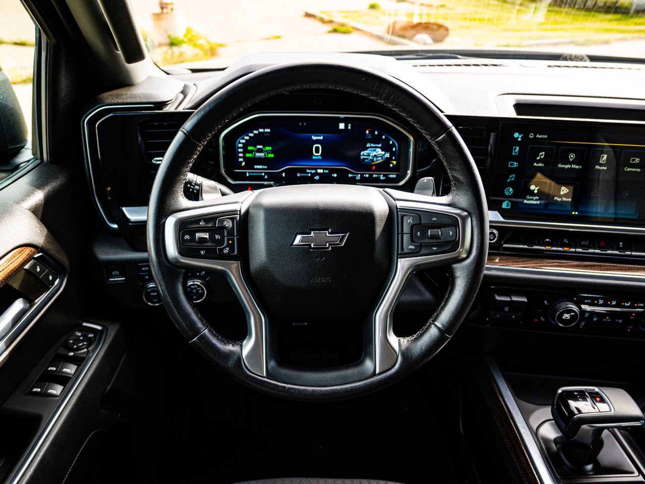 2023 Chevrolet Silverado 1500 4WD Crew Cab 147 RST Black Sherwood Park - photo #33