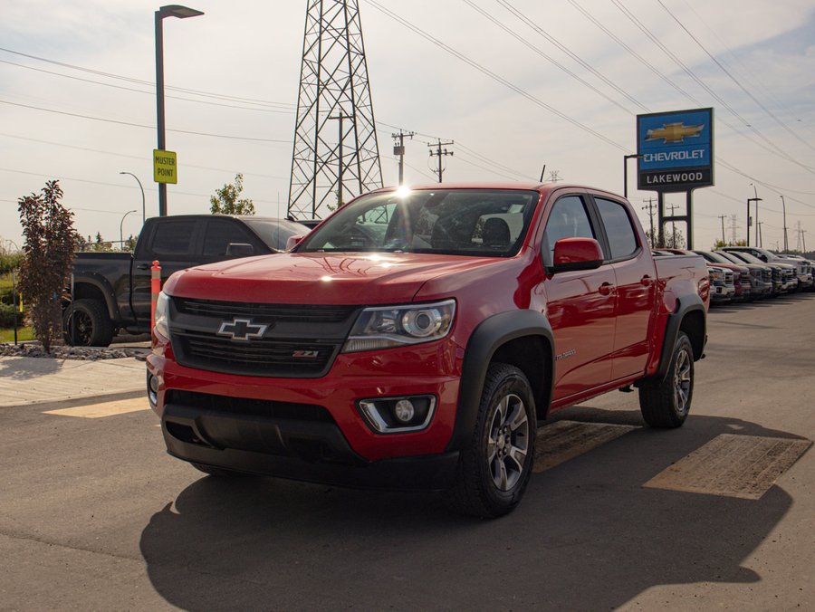 2018 Chevrolet Colorado 2018 Red