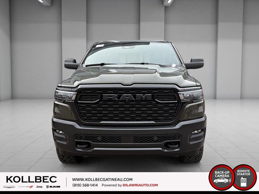 RAM 1500 Warlock cabine d'équipe 4x4 caisse de 5 pi 7 po 2026 Couche nacrée rouge
