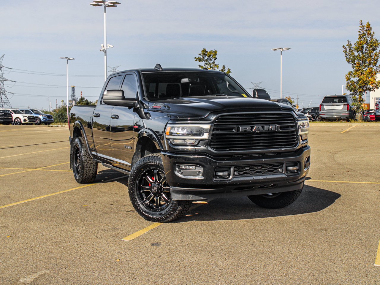 2019 Ram 3500 Laramie 4x4 Crew Cab 6'4 Box Black Sherwood Park - photo #1