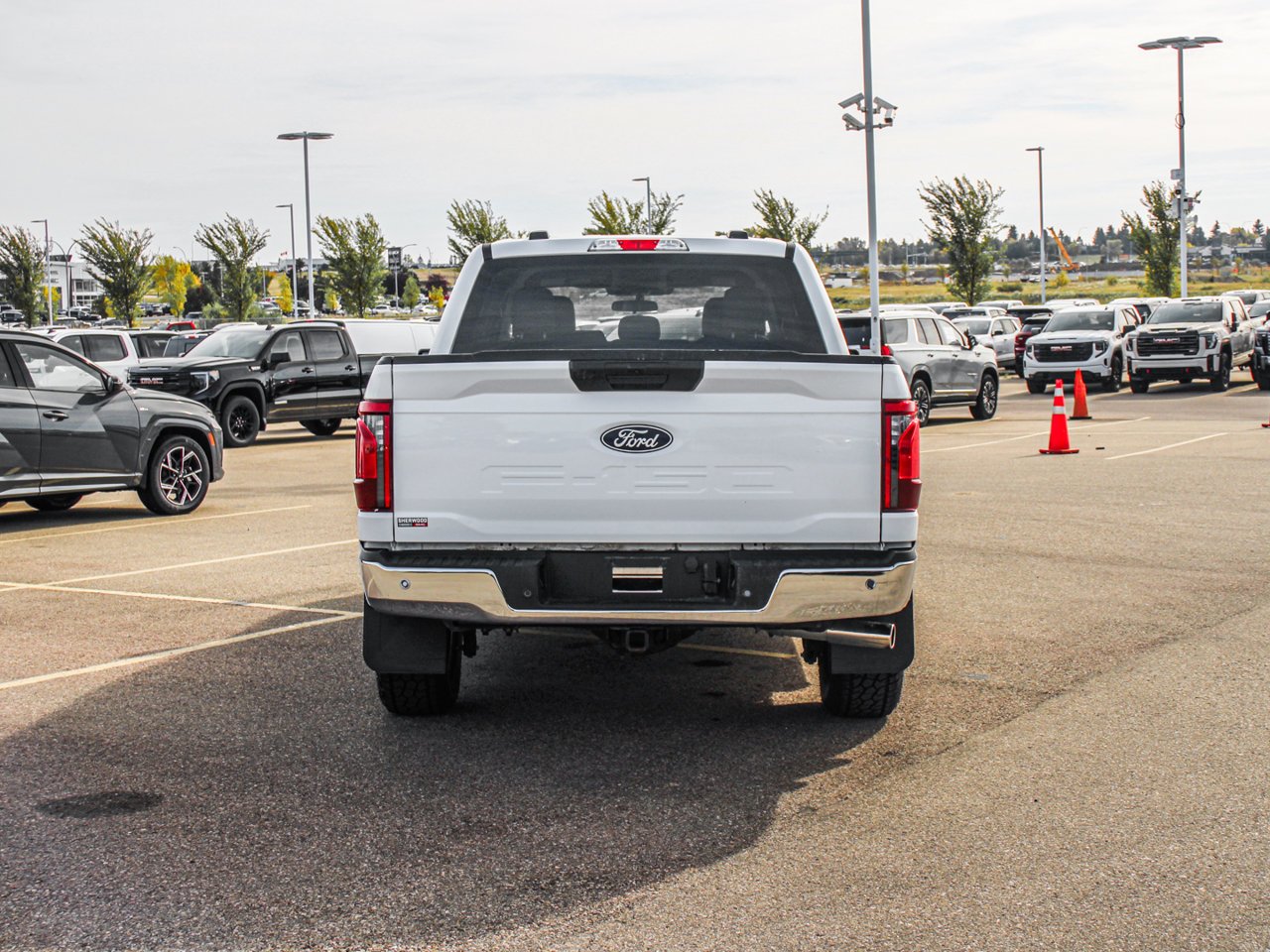 2025 Ford F-150 XLT 4WD SuperCrew 5.5' Box White Sherwood Park - photo #6