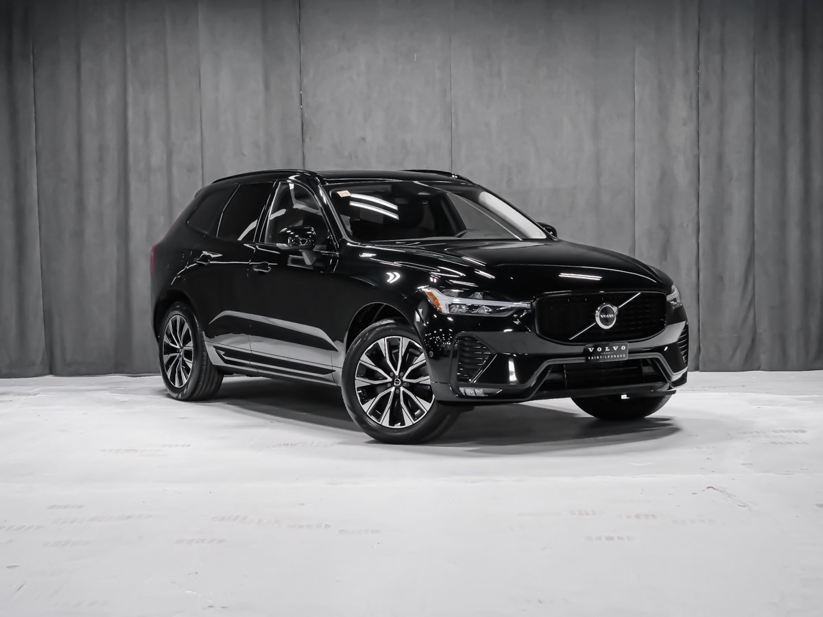 2023 Volvo XC60 PLUS DARK THEME Black Montreal - photo #1