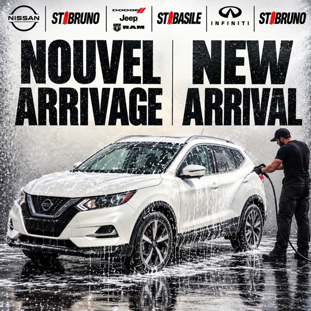 2021 Nissan Qashqai White Saint-Basile-le-Grand - photo #0