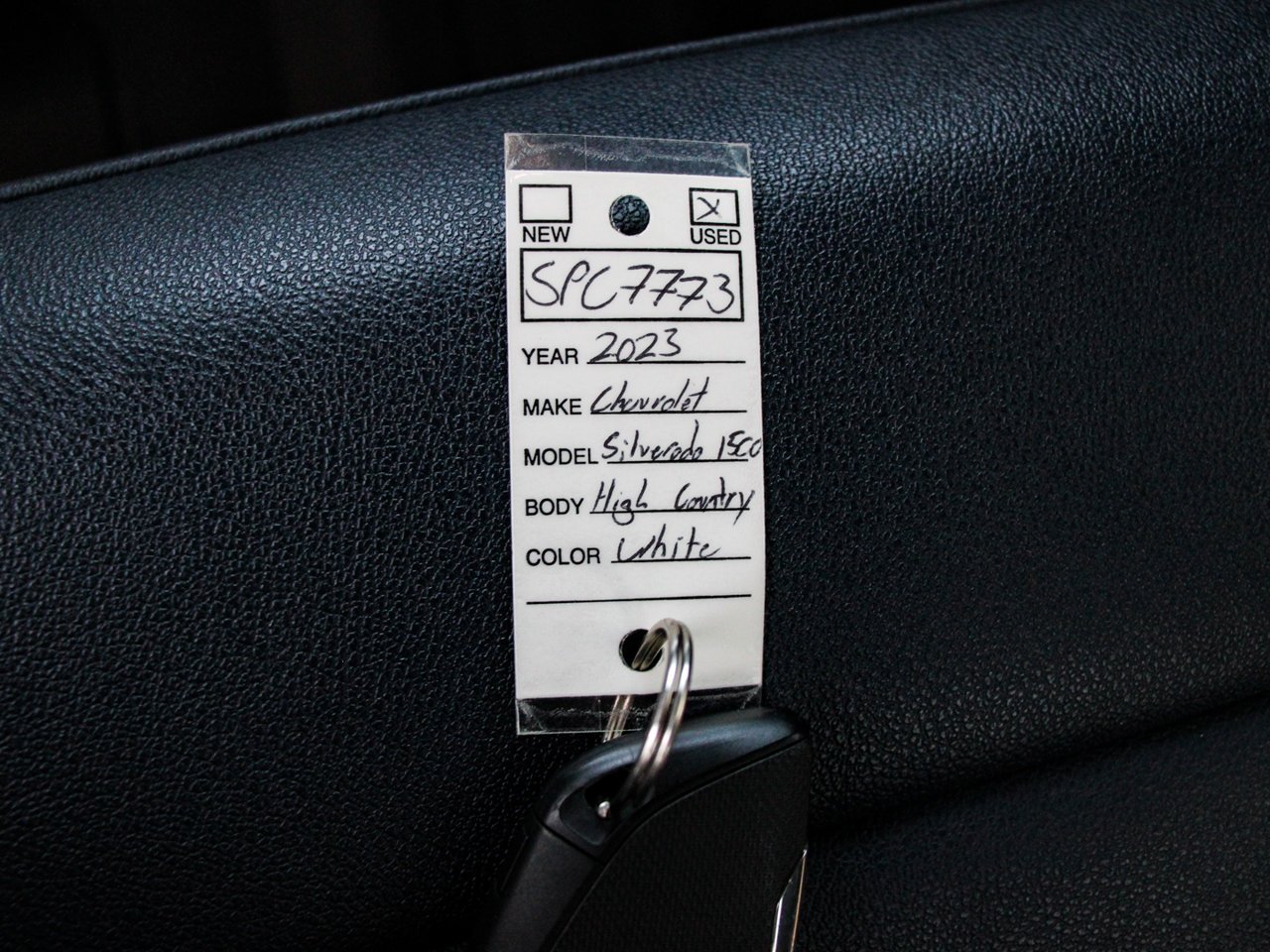 2023 Chevrolet Silverado 1500 4WD Crew Cab 147 High Country White Sherwood Park - photo #36