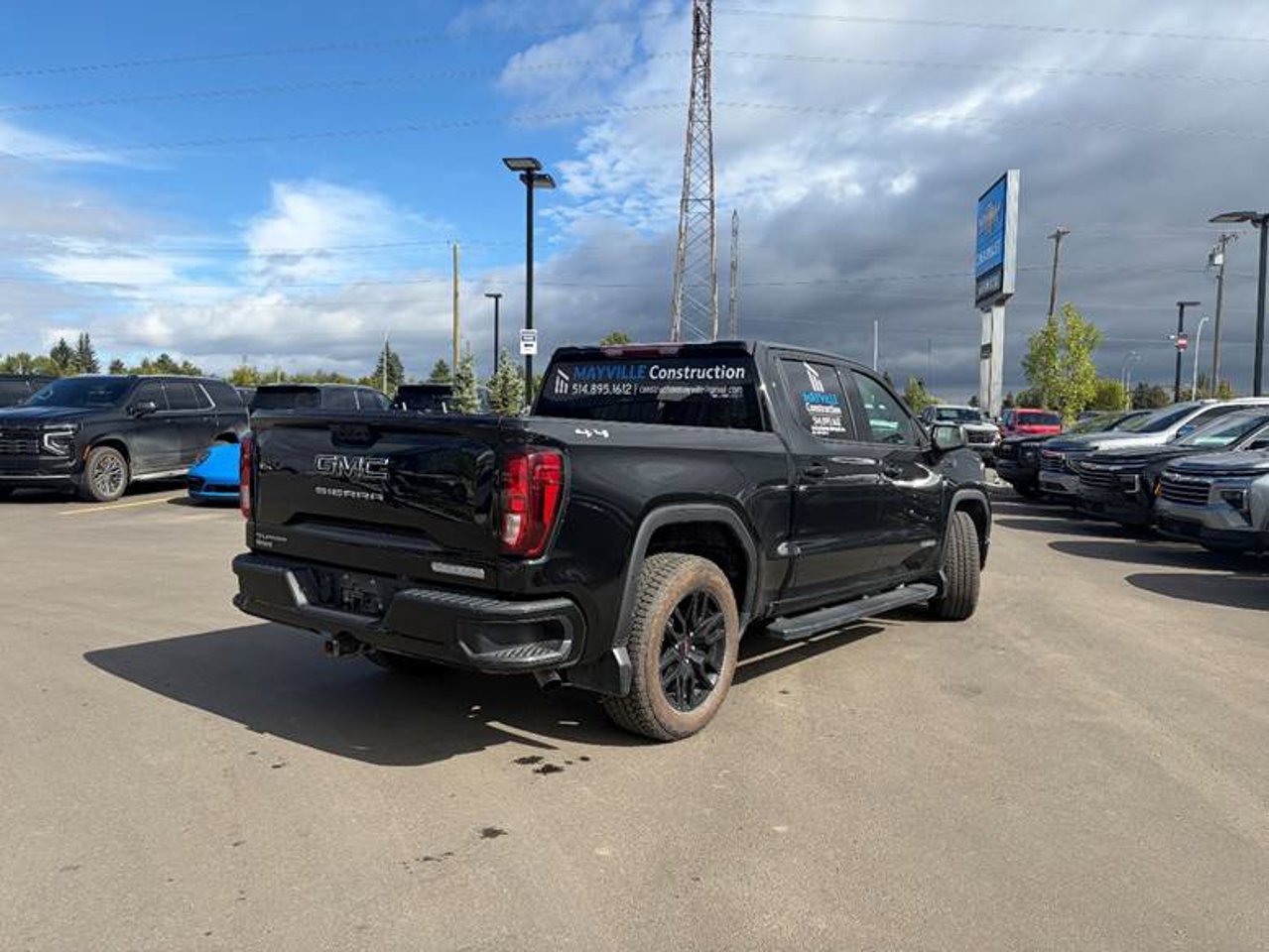2023 GMC Sierra 1500 4WD Crew Cab 147 Elevation Black Sherwood Park - photo #4