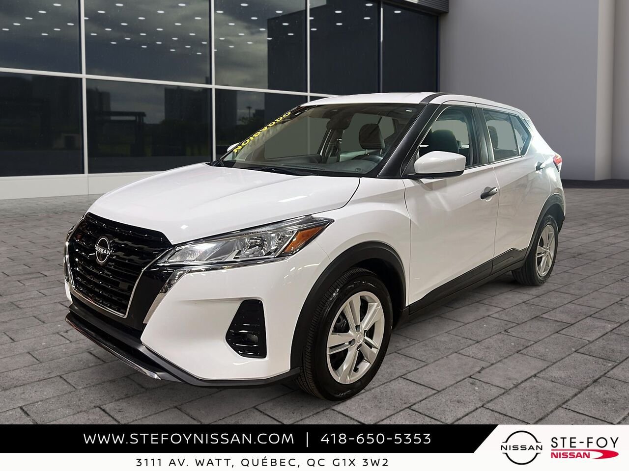 2024 Nissan Kicks S TA White Ste-Foy - photo #0