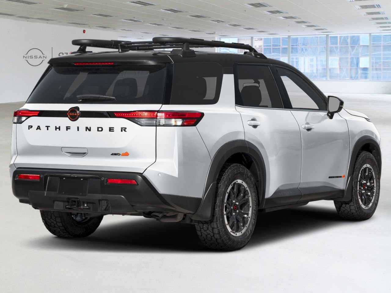 Nissan Pathfinder 2026 Blanc Everest nacré triple couche/Noir intense Saint-Basile-le-Grand - photo #1