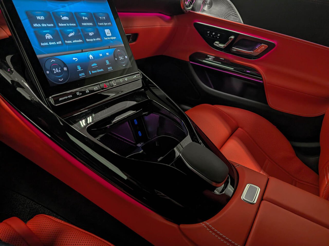 MERCEDES SL 63 AMG Option Burmester et Suspension Active 4Matic 2023 Gris Sherbrooke - photo #18