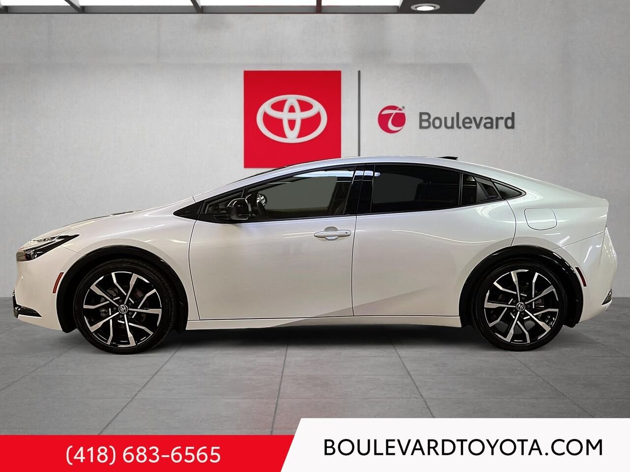 2025 Toyota Prius hybride branchable 99682A-100 | XSE Wind Chill Pearl Québec - photo #5