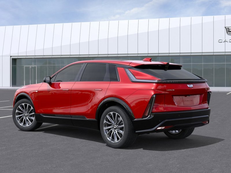 CADILLAC LYRIQ 4 portes - Sport 2027 Rouge Sherbrooke - photo #1