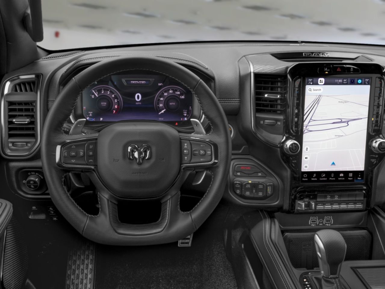 2027 RAM 1500 | TRX SRT Diamond Black Crystal Pearlcoat Gatineau - photo #4