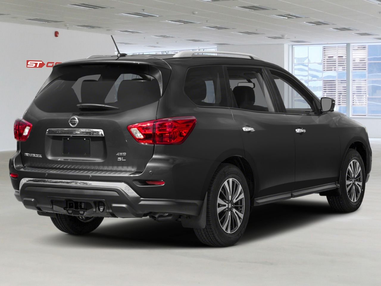 Nissan Pathfinder SL Rock Creek 2019 Gris Saint-Georges - photo #2
