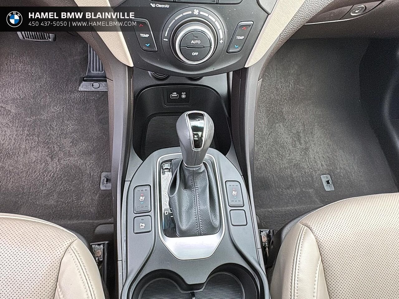 Hyundai Santa Fe Sport 2.0T Limited 4 portes TI 2017 Noir Blainville - photo #14