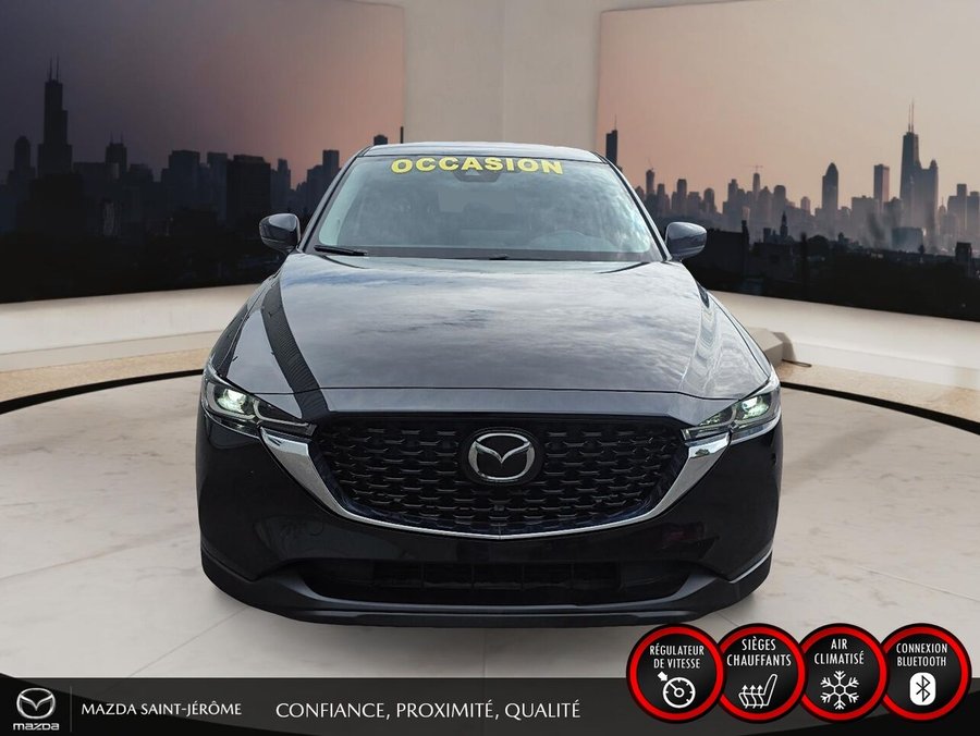 Mazda CX-5 GS | AWD | CUIR | 2023 Noir