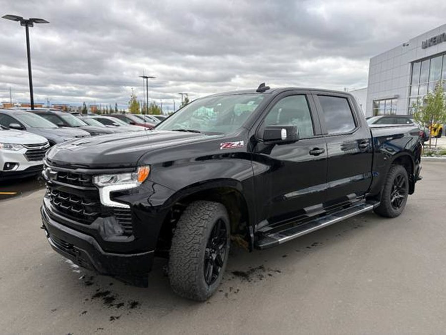 2024 Chevrolet Silverado 1500 RST Premium 5.3L Z71 | Leather Heated Bucket Seats Black