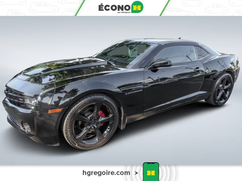 2013 Chevrolet Camaro Black Saint-Eustache - photo #2