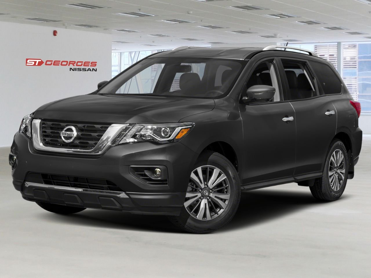 Nissan Pathfinder SL Rock Creek 2019 Gris Saint-Georges - photo #0