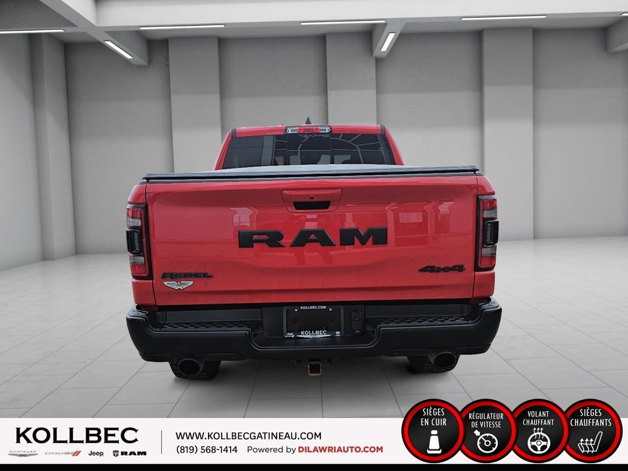 RAM 1500 Rebel GT Crewcab 4x4 2022 Rouge Ottawa & Gatineau - photo #15
