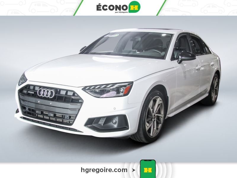 2022 Audi A4 White Saint-Eustache - photo #2
