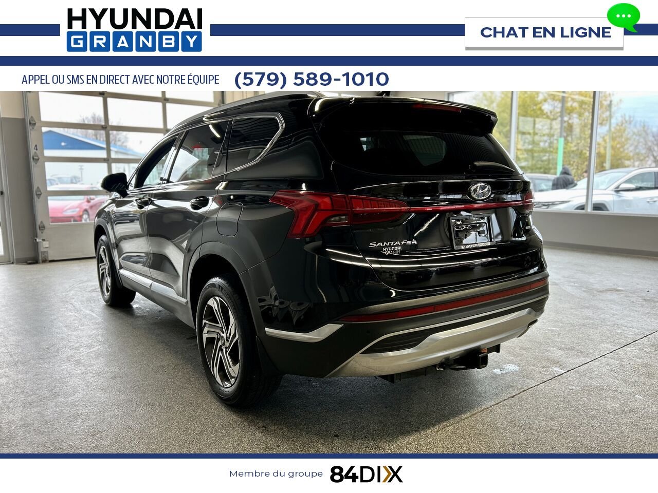 2022 Hyundai Santa Fe Black Granby - photo #4