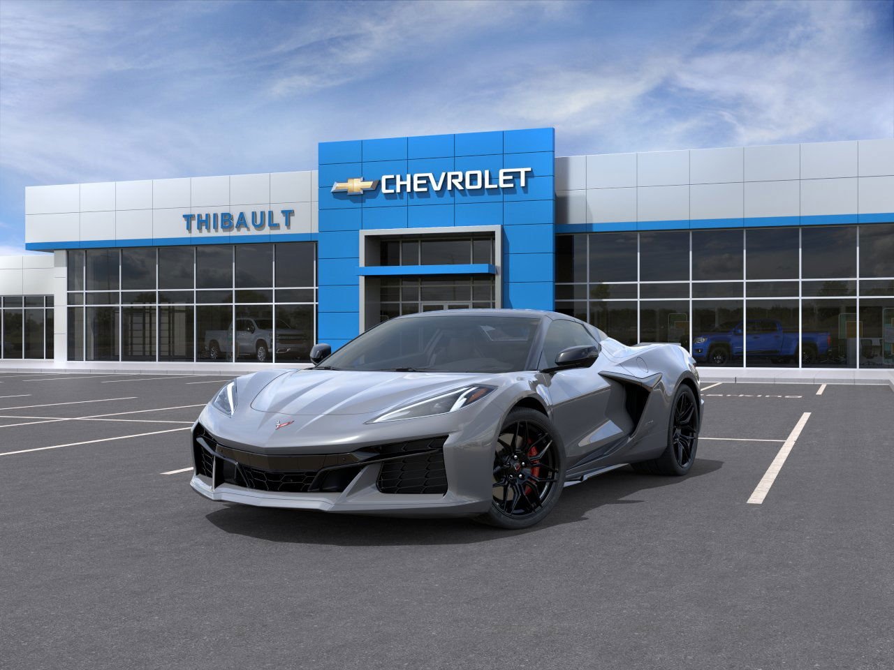 Chevrolet Corvette 3LZ 2025 Gris loup de mer triple couche Saint-Eustache - photo #7