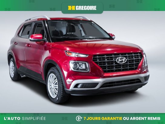 2020 Hyundai Venue Preferred AUTO AC GR ELEC CAM RECULE BLUETOOTH Red