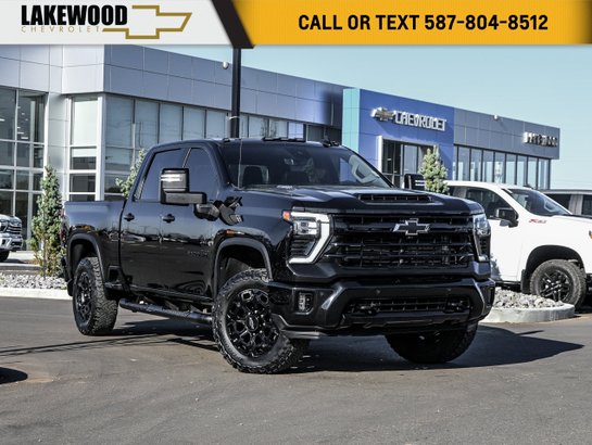 2024 Chevrolet Silverado 2500HD LTZ Plus Midnight Edition 6.6L Duramax Z71 | Power Sunroof Black