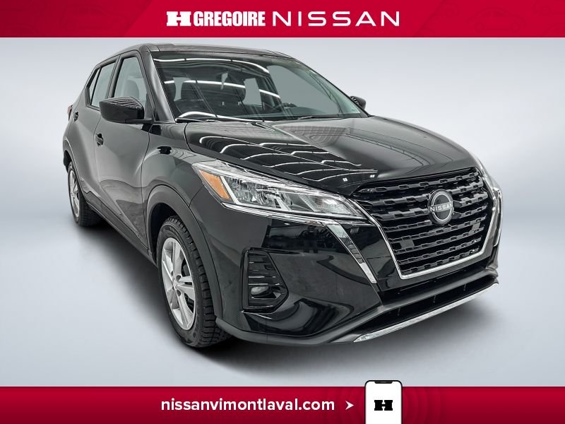 2024 Nissan Kicks S CARPLAY CAMERA MAGS A PARTIR DE 2.99% Black